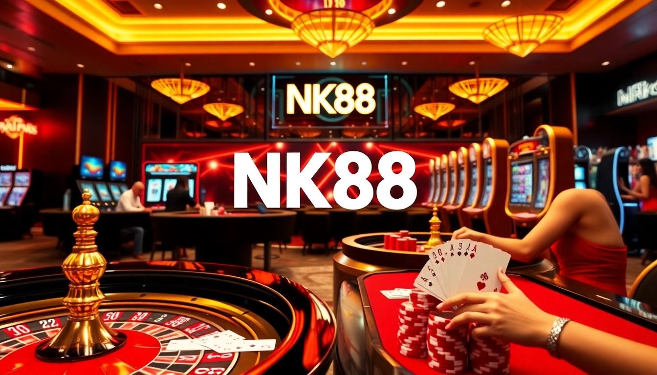 Experience the thrill of online gambling at https://nk88s.net/, where players engage with dynamic games happily.
