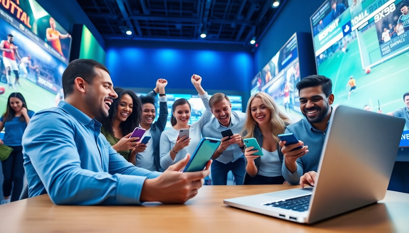 Exciting online betting environment showcasing sports engagement at 8xbet.com.se.