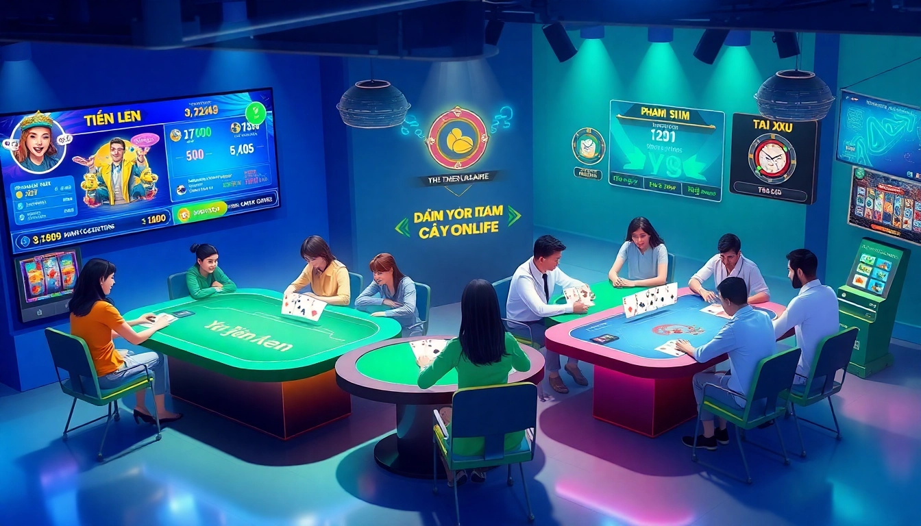 Experience thrilling online card games at gamebaidoithuong.com.vc with vibrant graphics and engaging community.